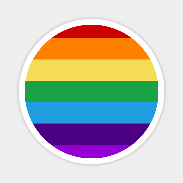 Rainbow flag Magnet by LemonBox